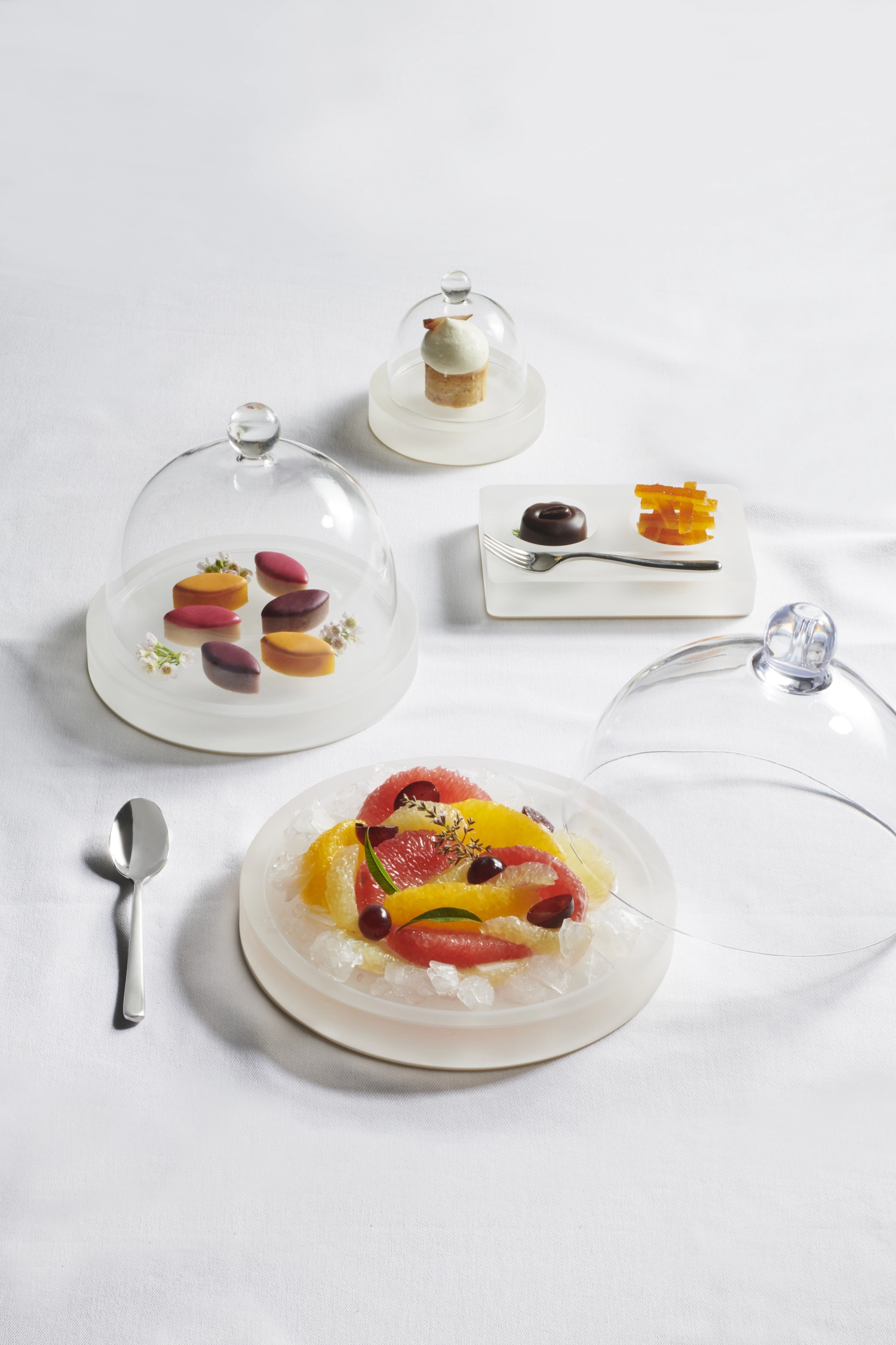 ROND GOURMET AVEC CLOCHE 30 cl X4