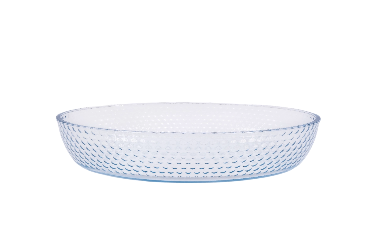 Plat à four ovale en nid d'abeille 34.8x24cm