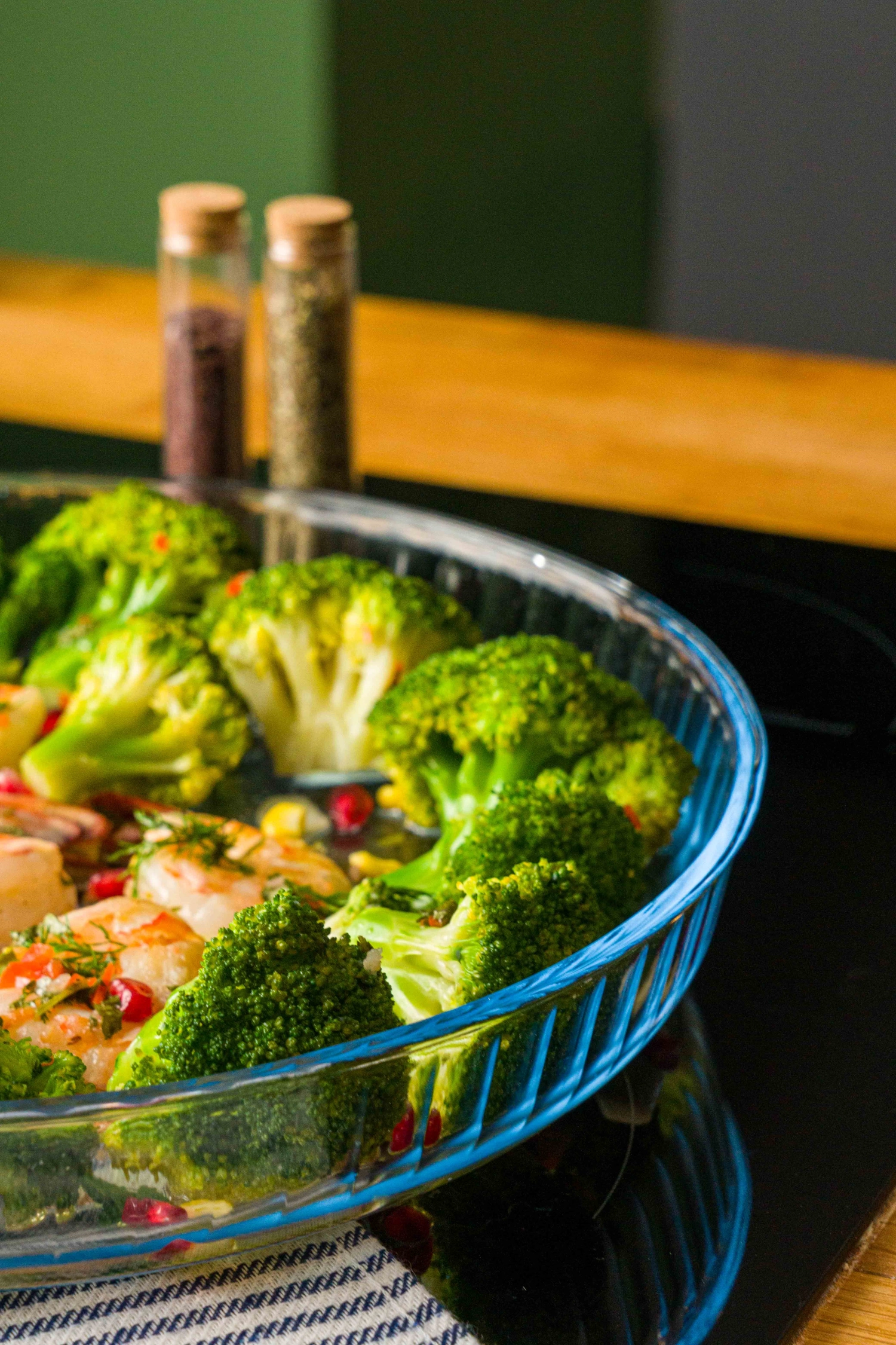 Plat à four rond avec gaufrage 26cm