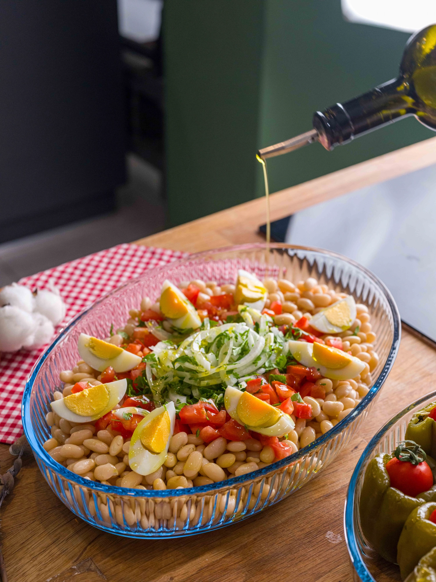 Plat à gratin ovale avec gaufrage 34.8x24cm