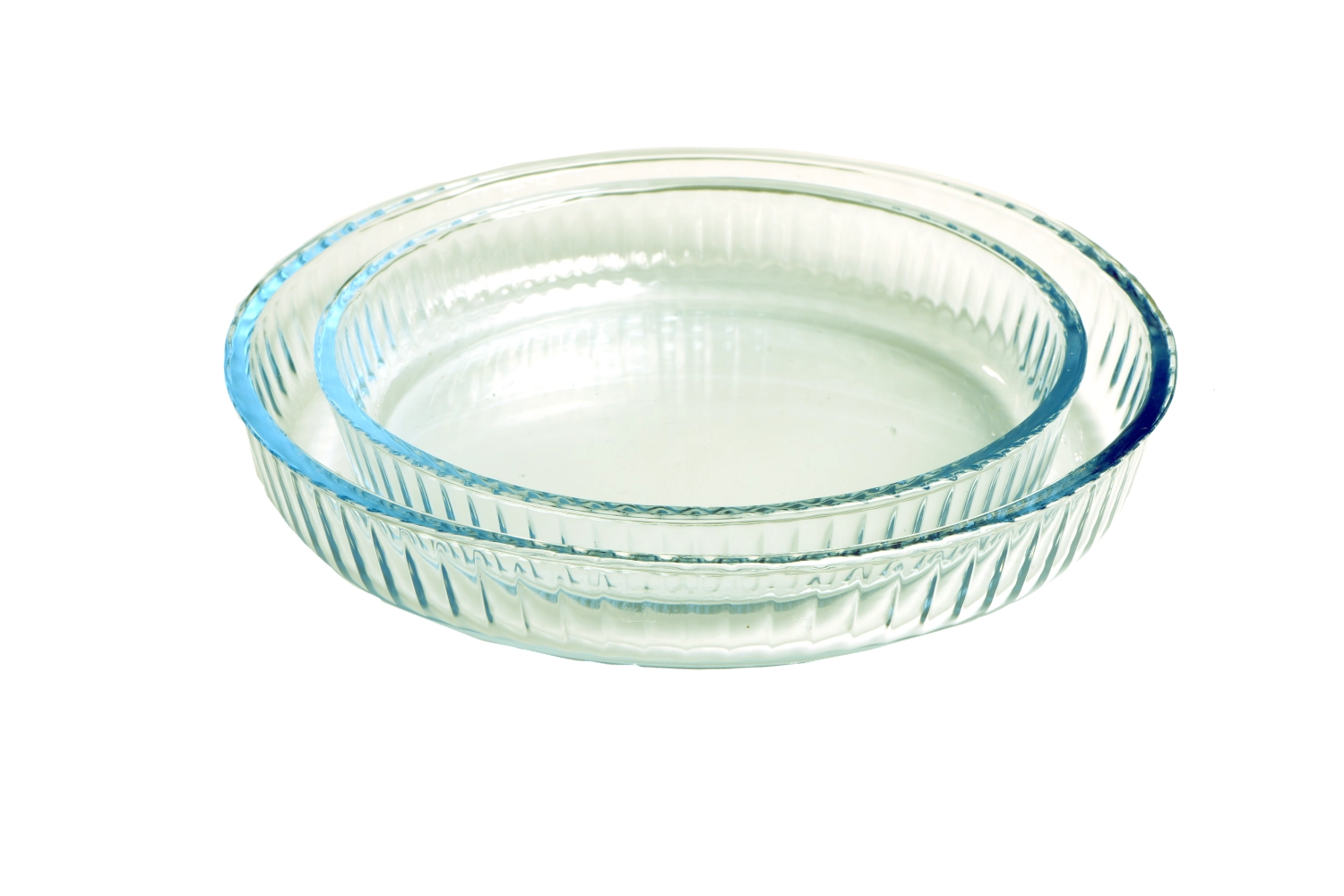 2er Set Auflaufform mit Prägung