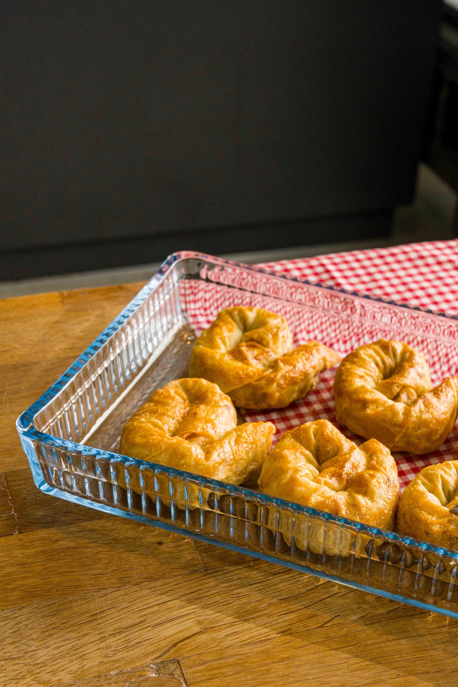 2er Set Auflaufform mit Prägung