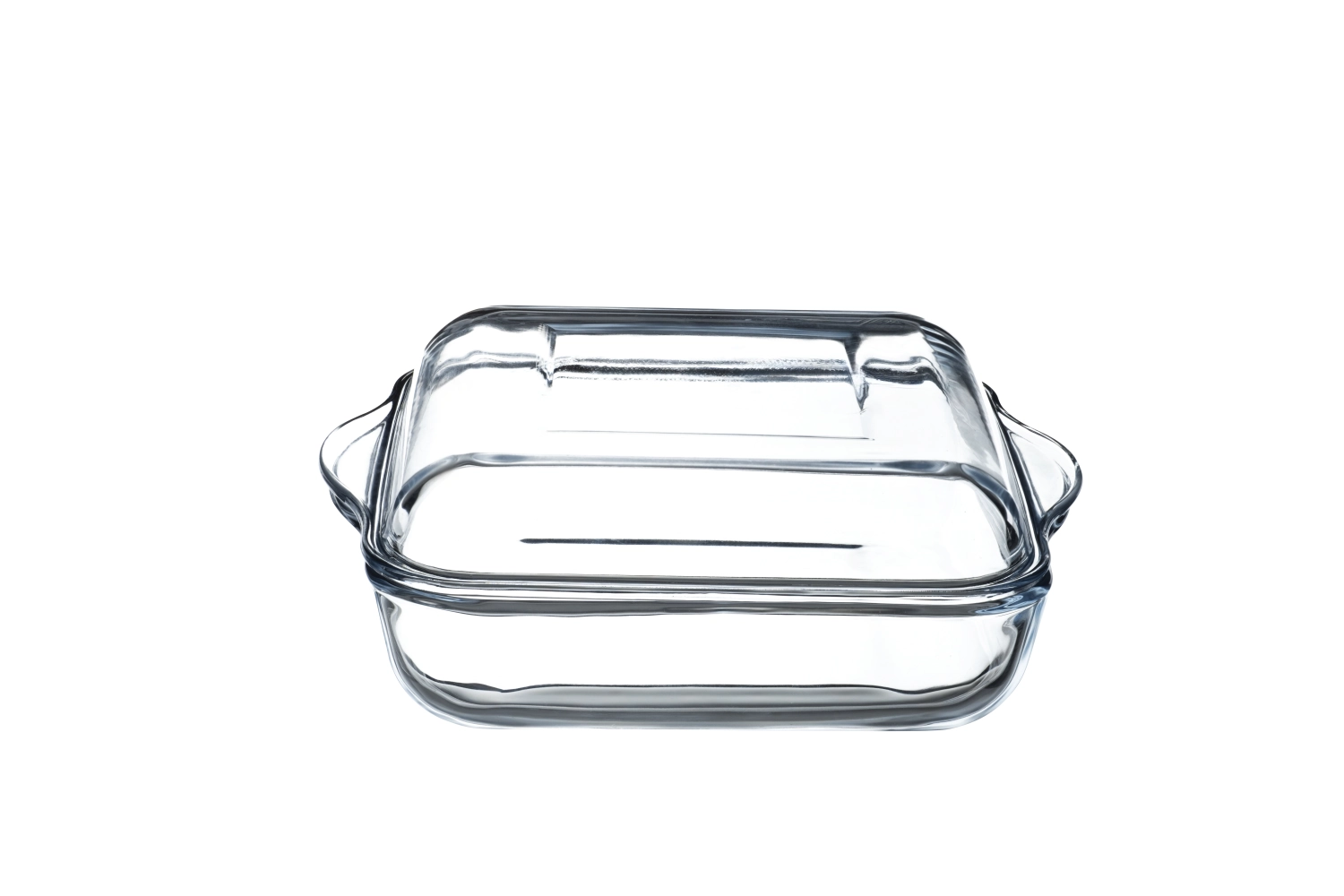 Plat à gratin avec couvercle carré 23.8x21.2cm