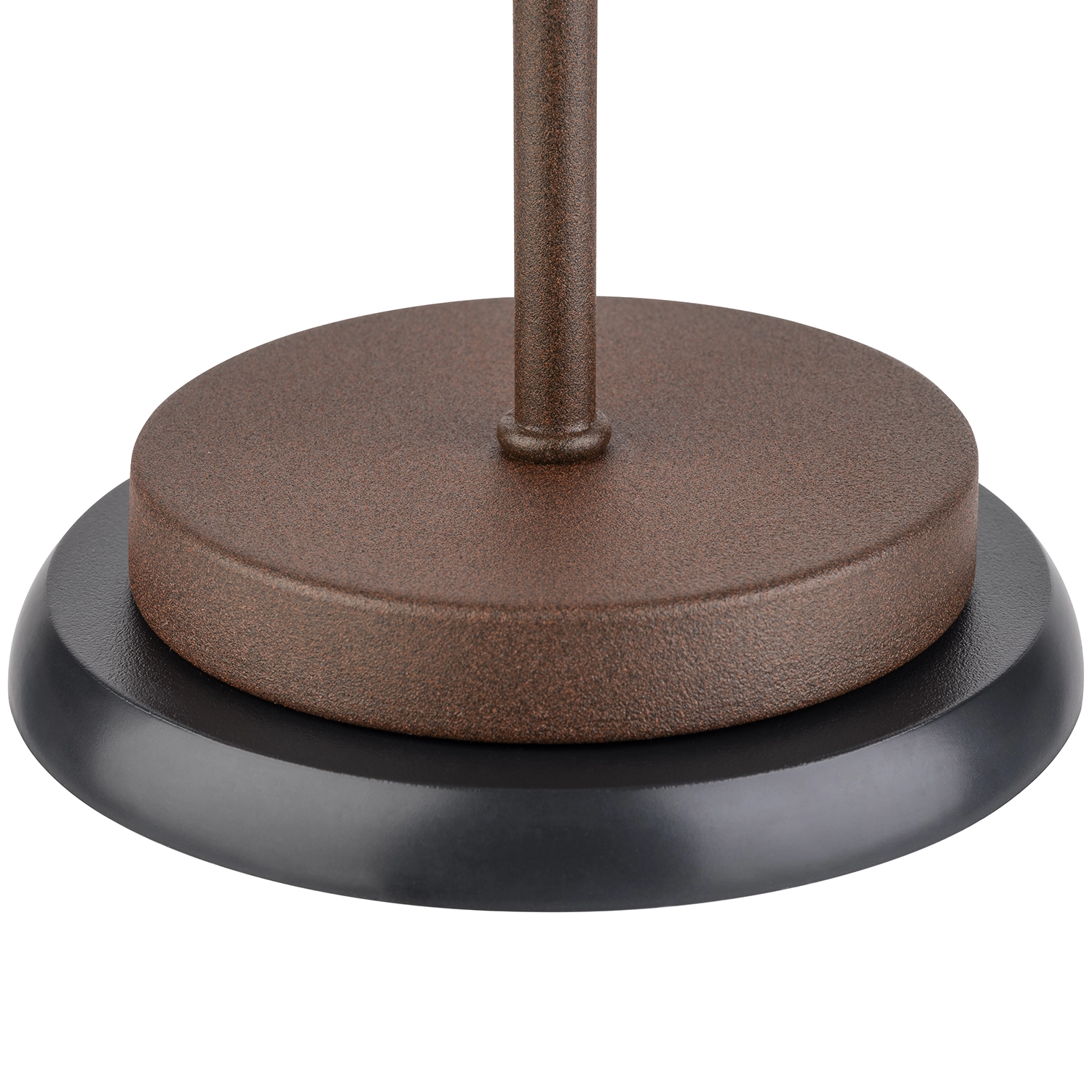 Lampe de table Merle Mini D9cm H25cm couleur rouille