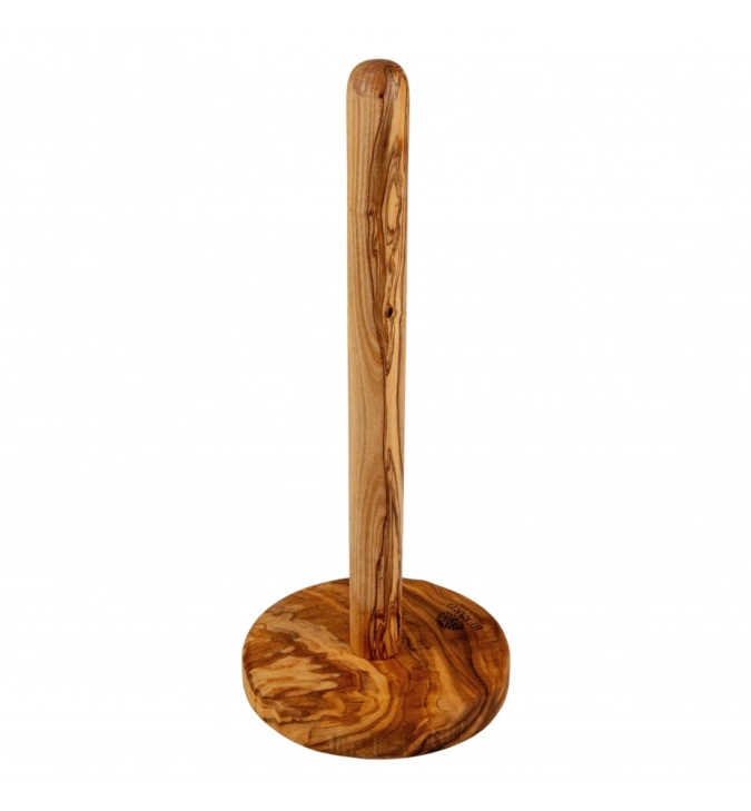 Küchenrollenhalter Olivenholz