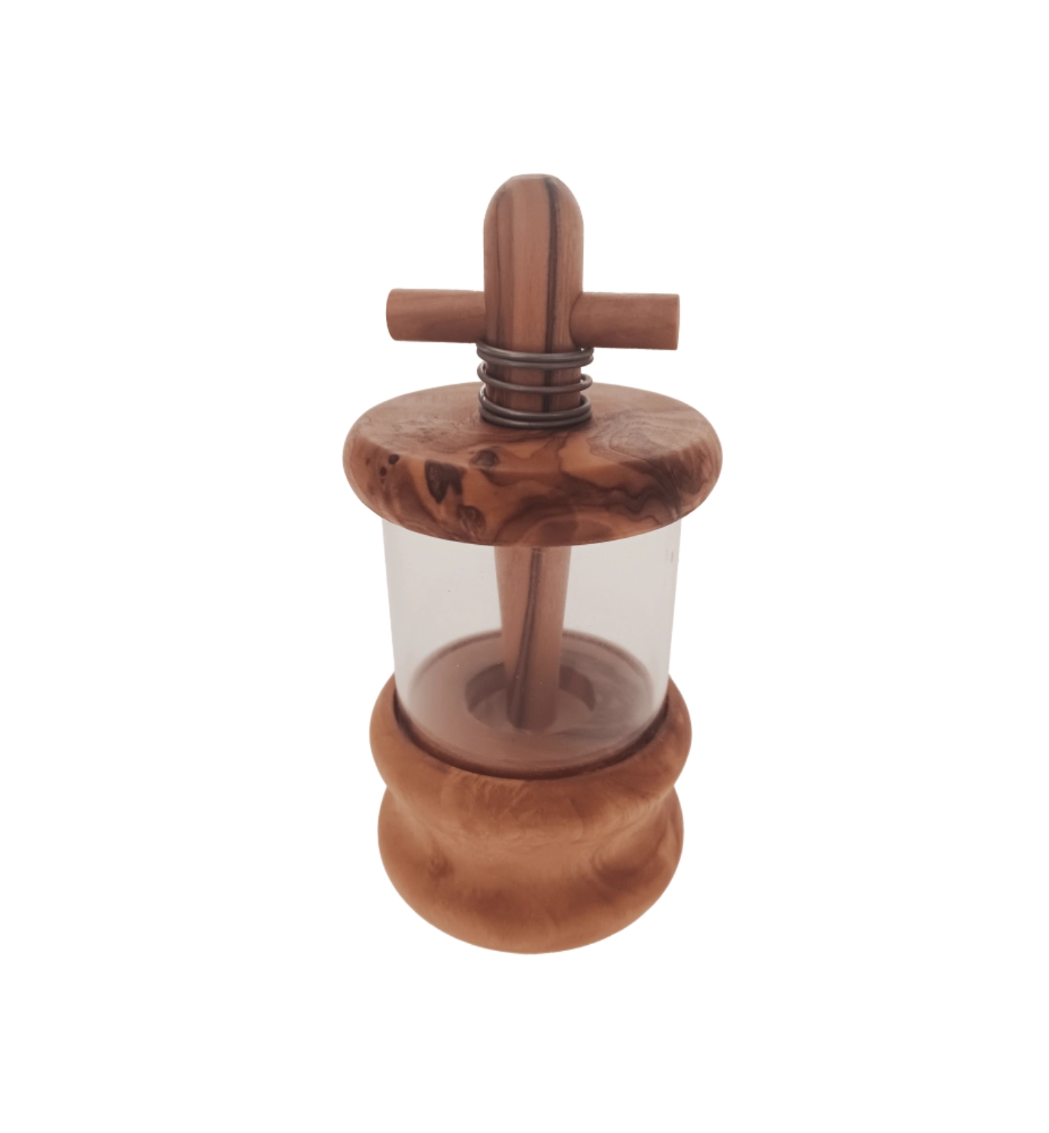 Kräutermühle Olivenholz