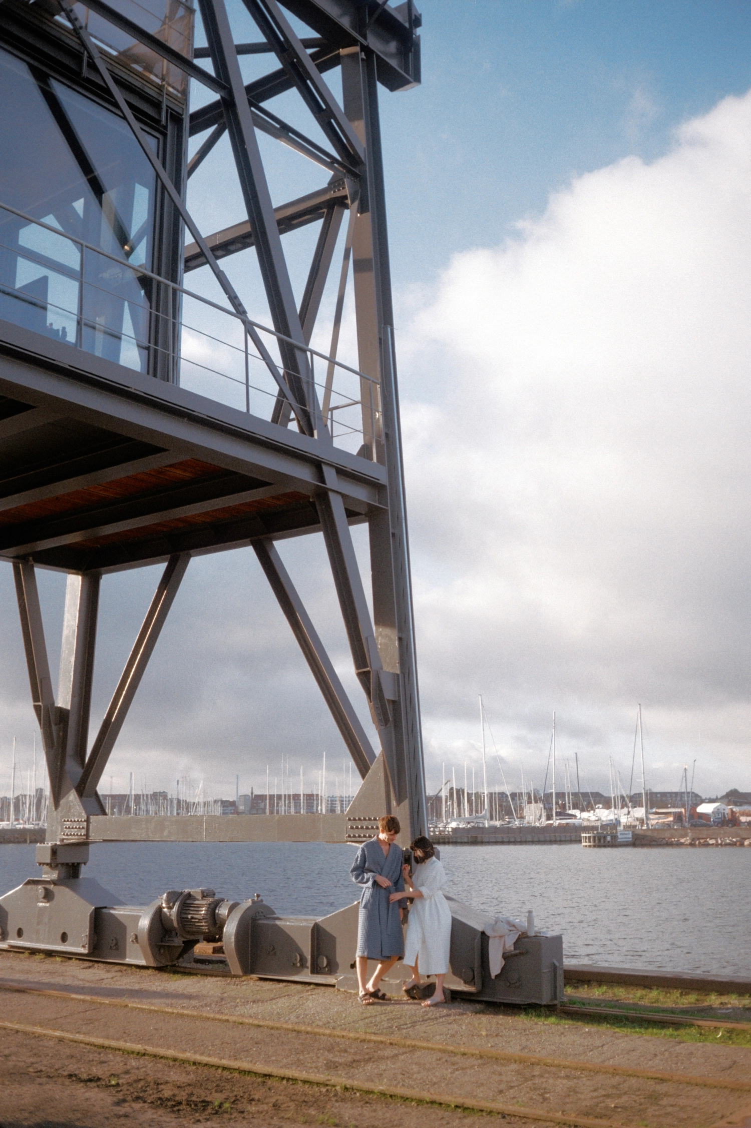 Big Waffle peignoir M/L