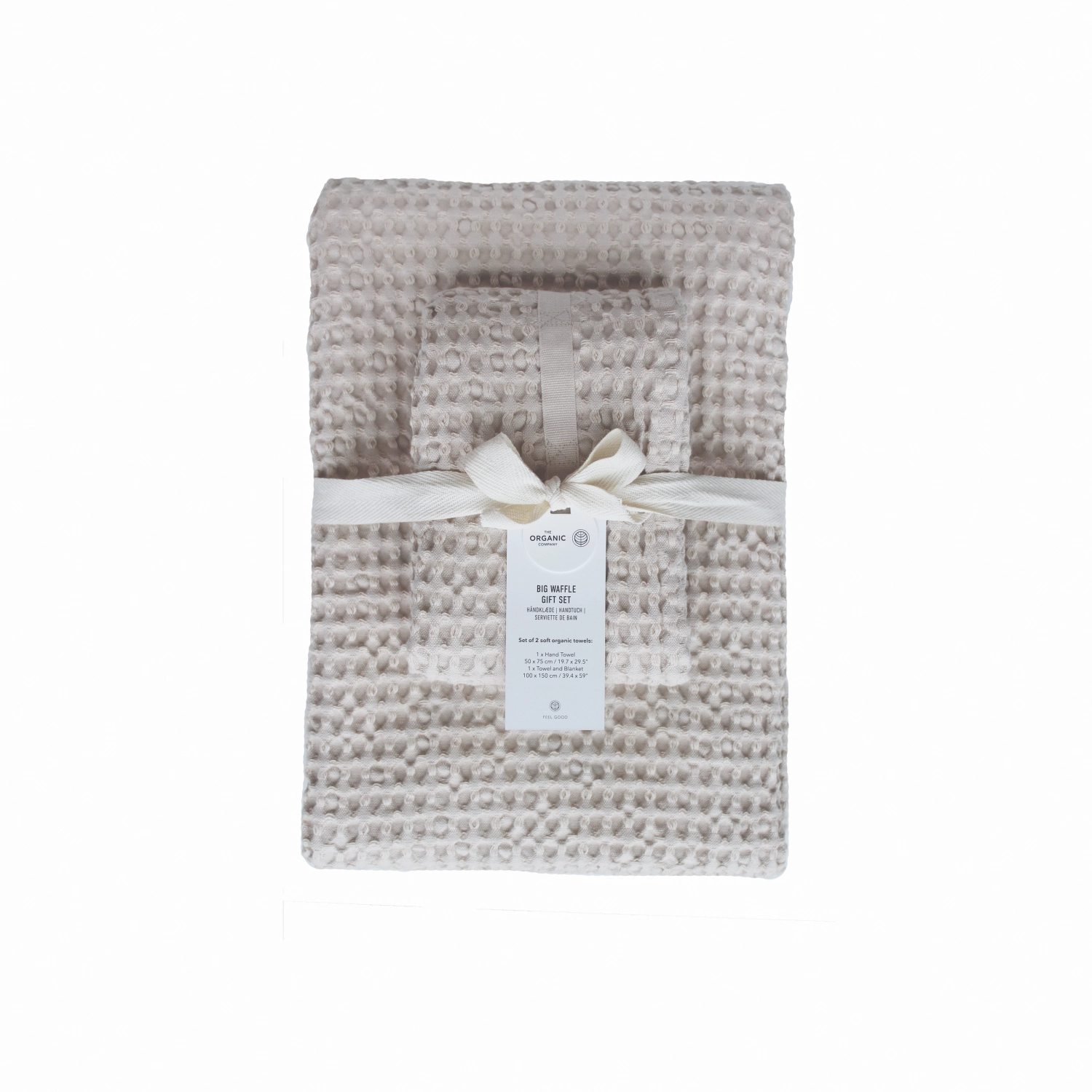 Big Waffle Geschenkset Bade- & Handtuch