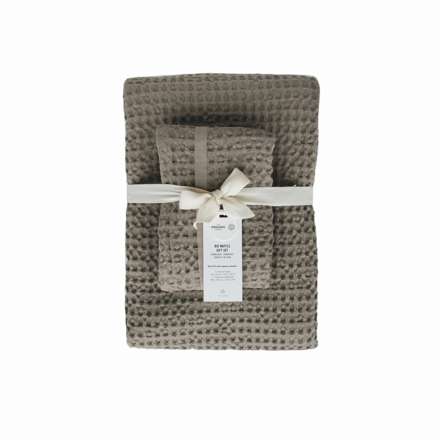 Big Waffle Geschenkset Bade- & Handtuch