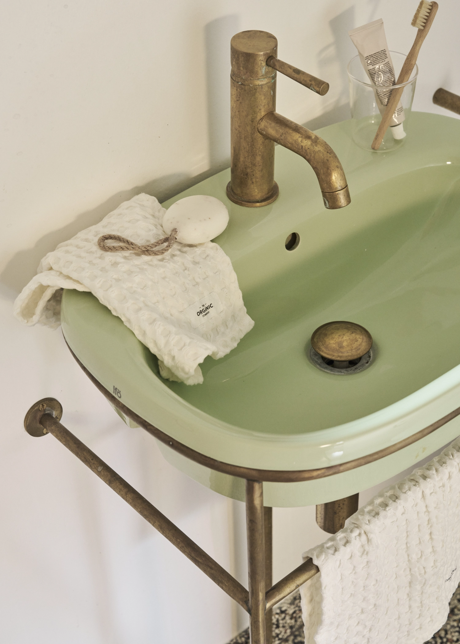 Big Waffle set de 3 gants de toilette