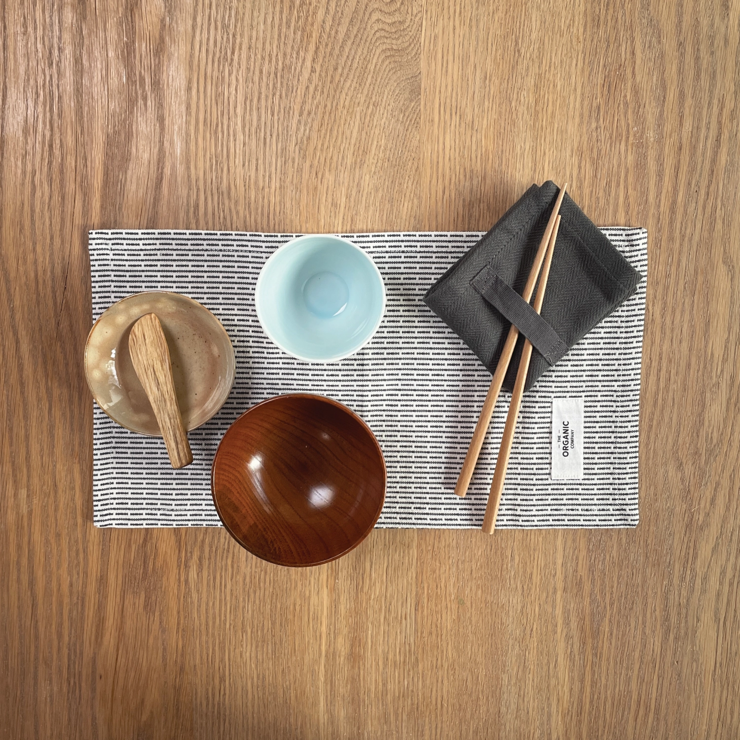 Everyday set de 4 serviettes en tissu