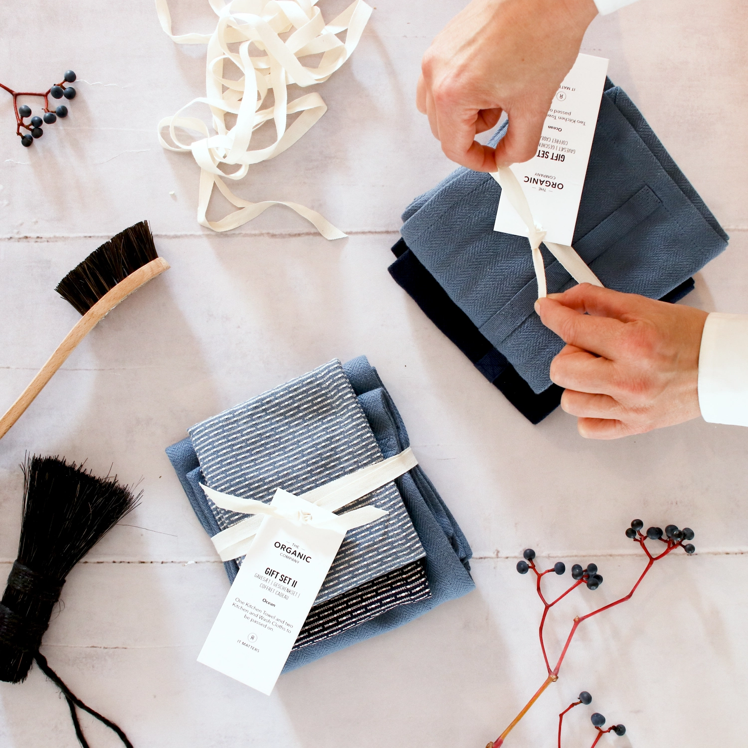 2er Set Geschirrtuch