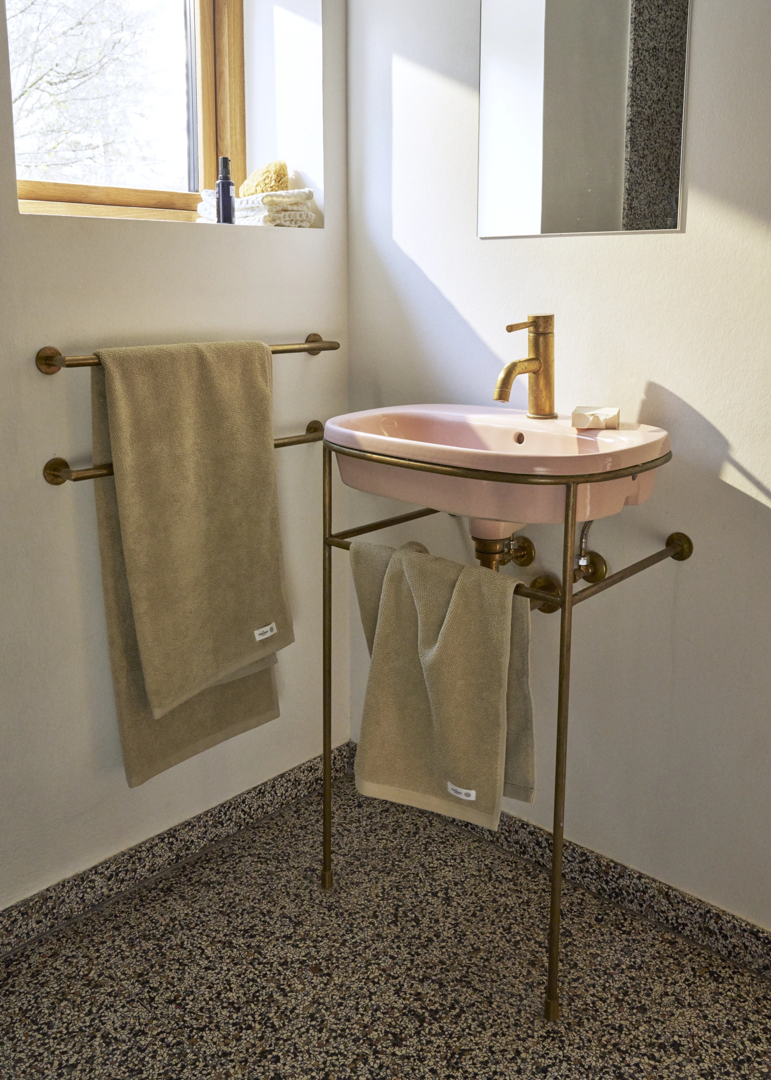 Mild Geschenkset Badetuch und Handtuch