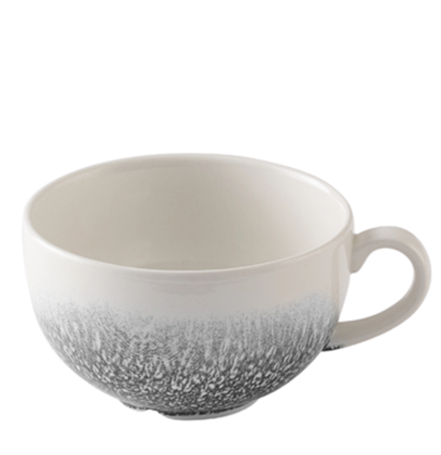 S.P. Raku Quartz Black Tasse cappuccino