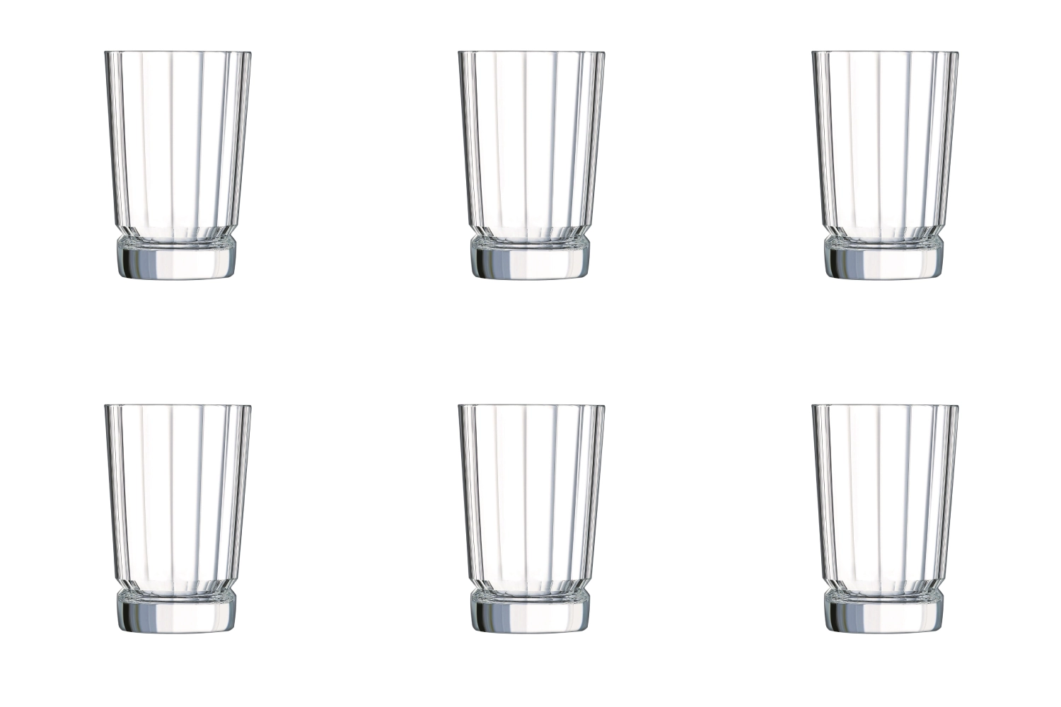 Set de 6 verres à eau Bourbon Street