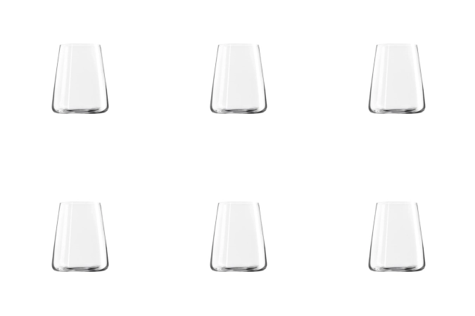 6er Set Power Rotweinbecher 515ml