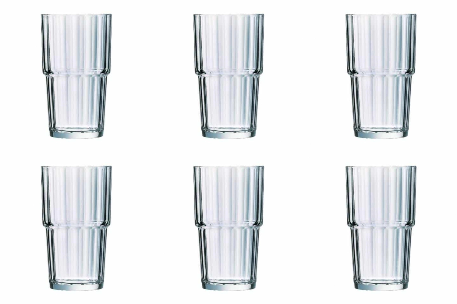 Set de 6 verres Norvege