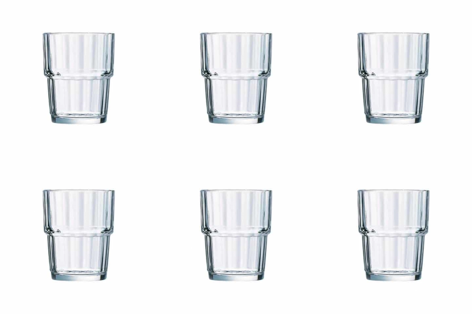 Set de 6 verres Norvege