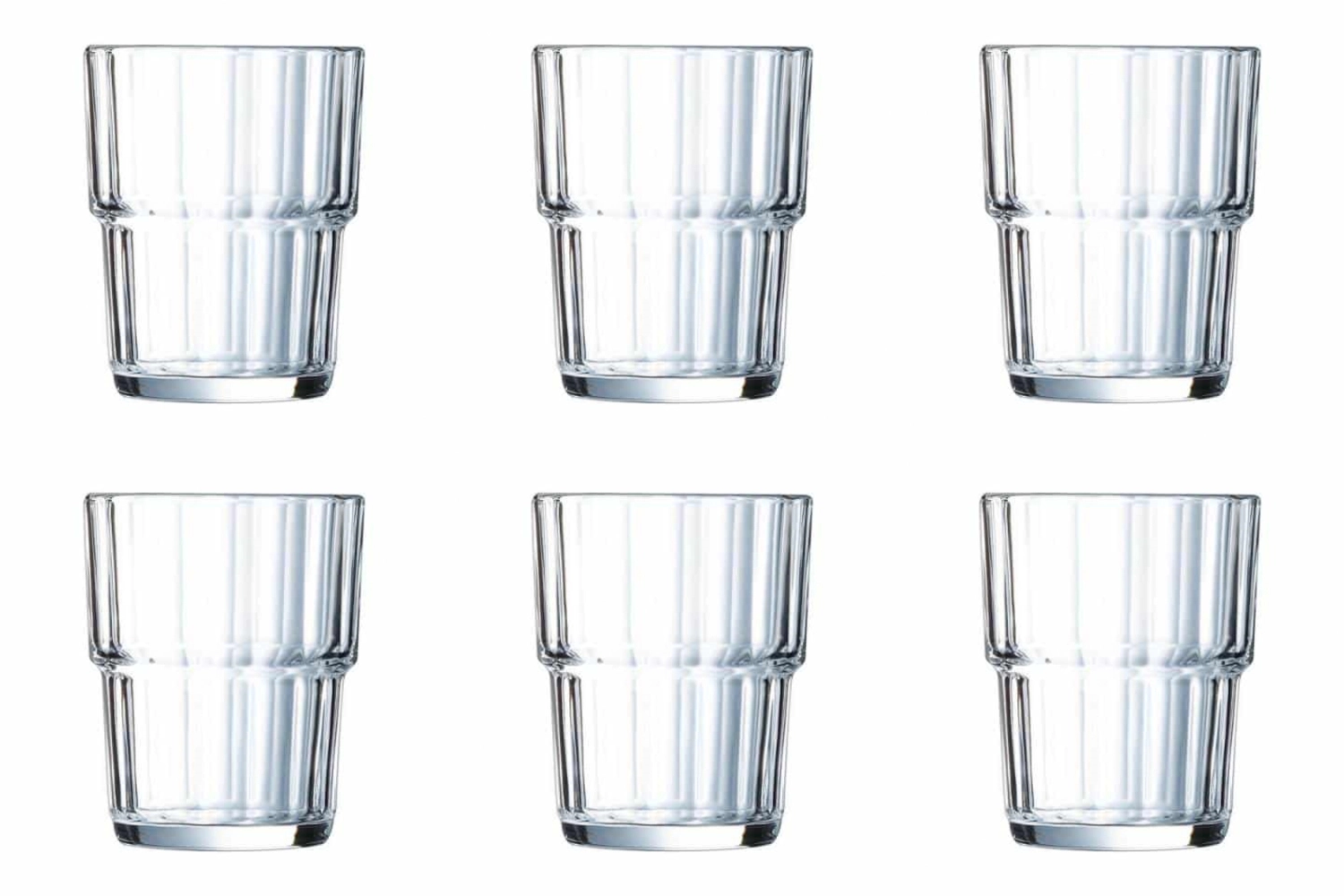 Set de 6 verres Norvege