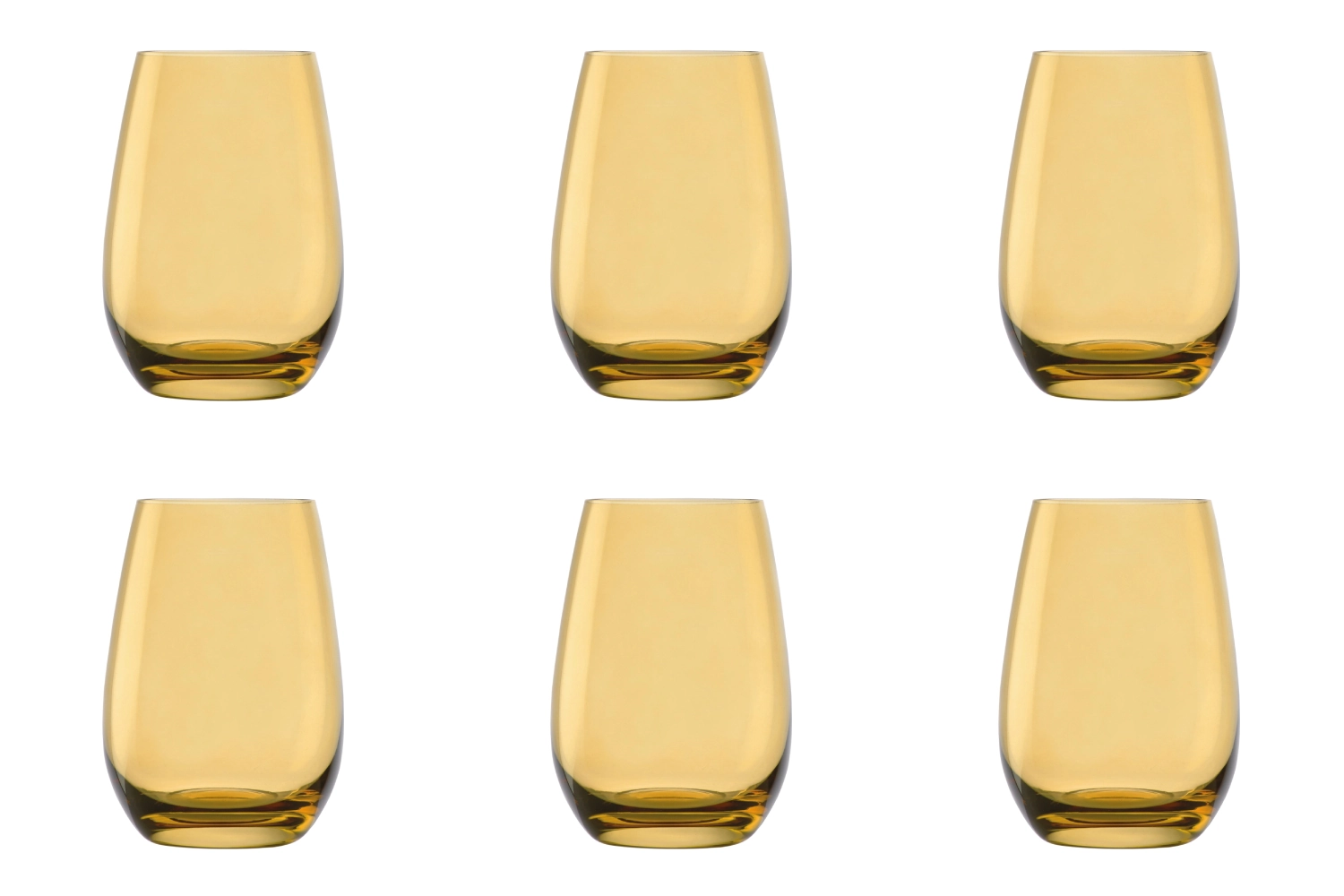 Lot de 6 gobelets à long drink Elements 465ml