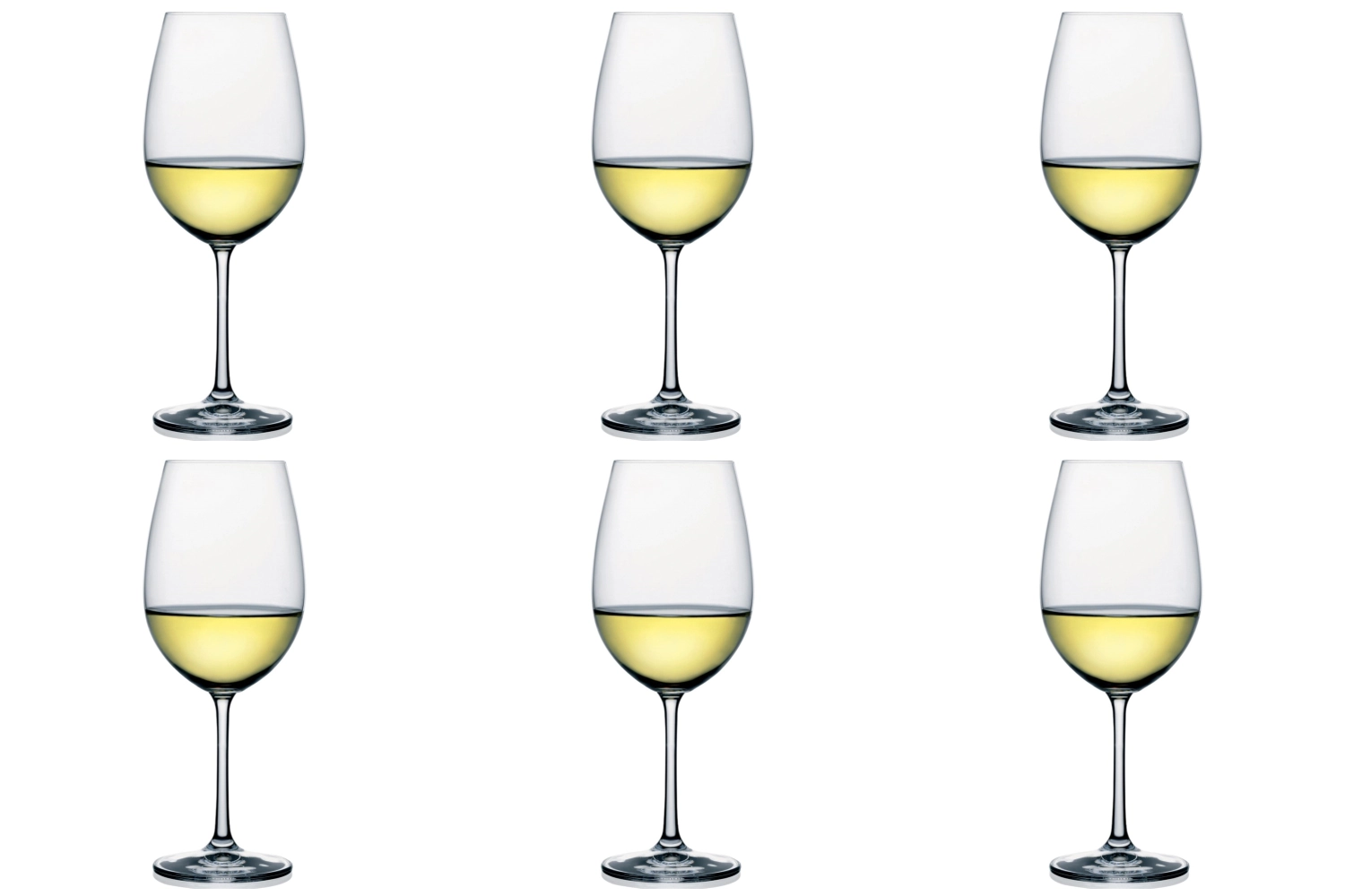 6er Set Winebar Weisswein-Kelch