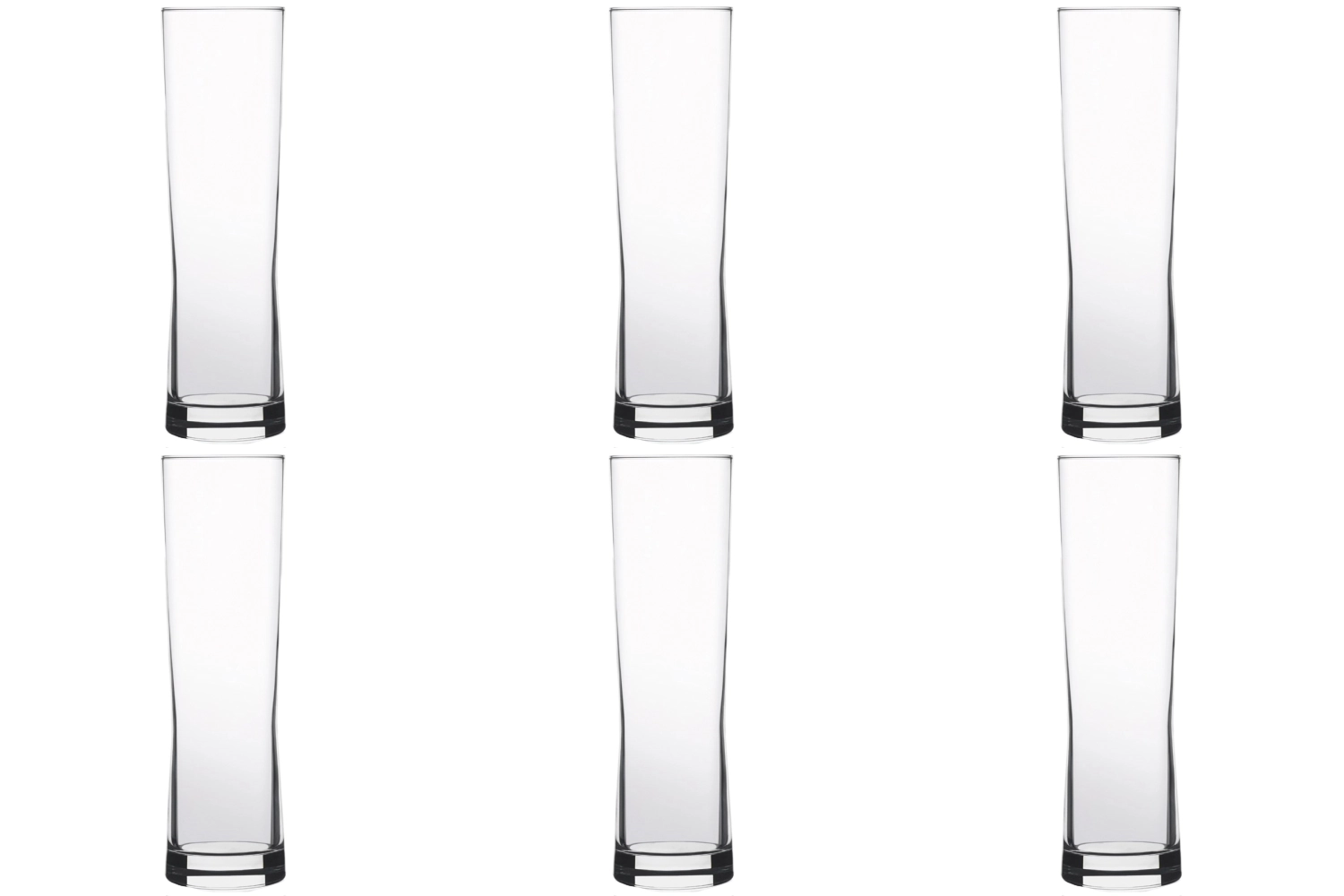 Set de 6 tasses en verre Fresh