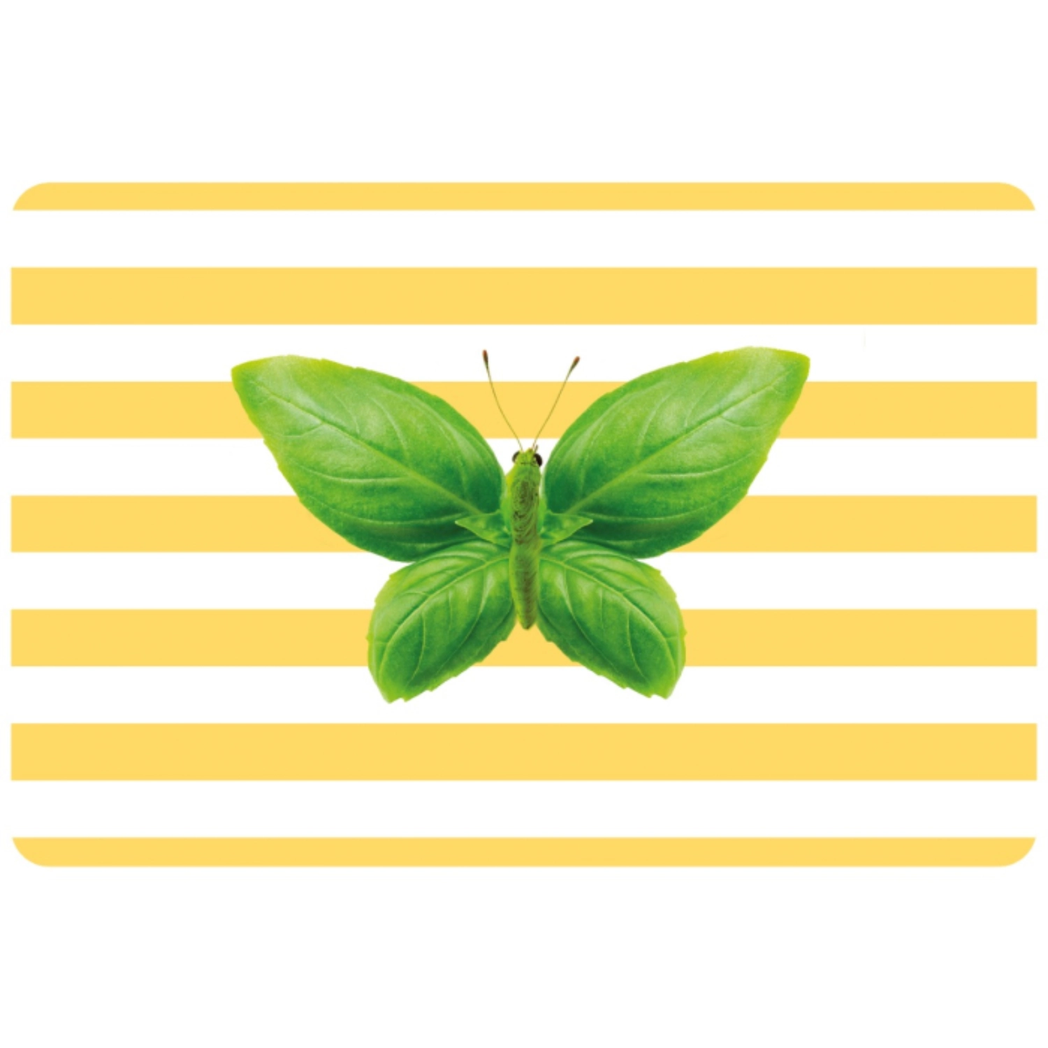 Tischset beidseitig bedruckt Schmetterling