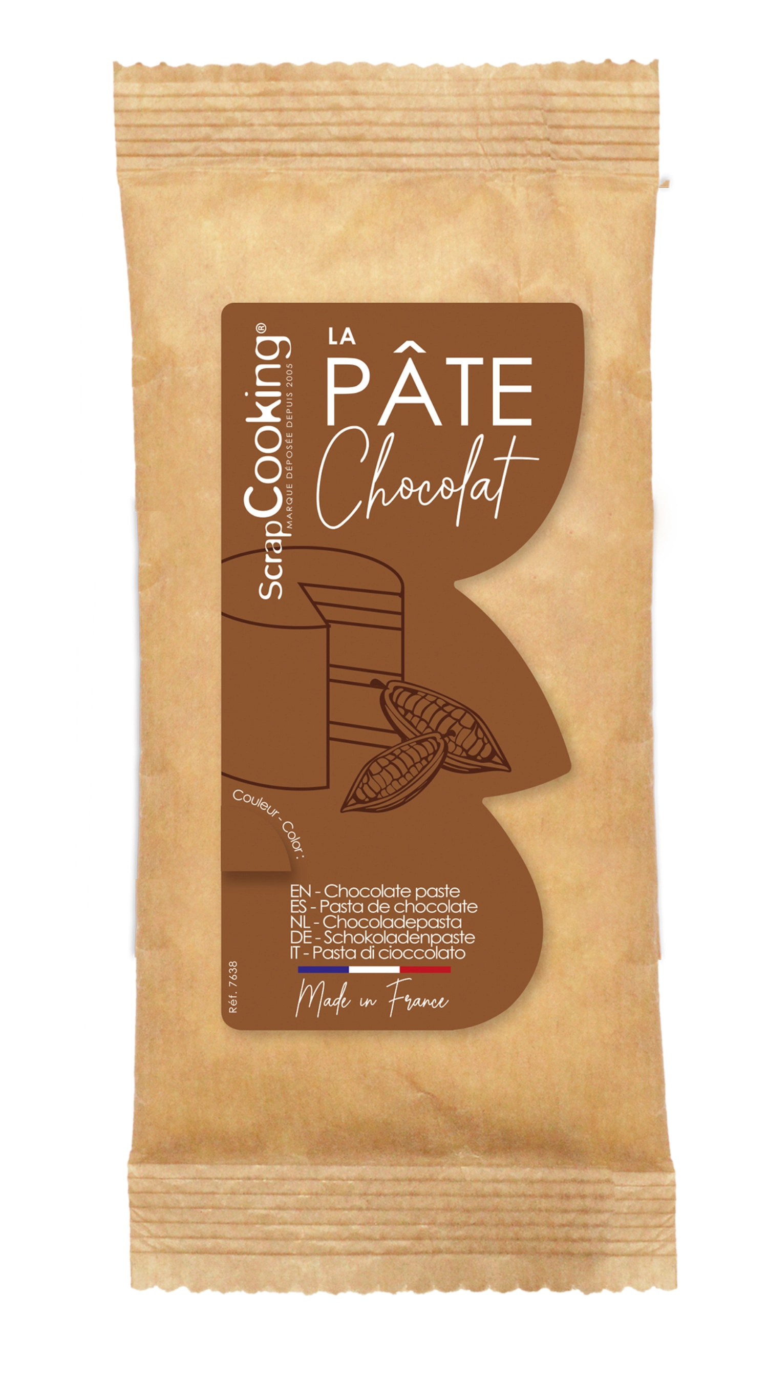 Pâte chocolat pour modelage subtile