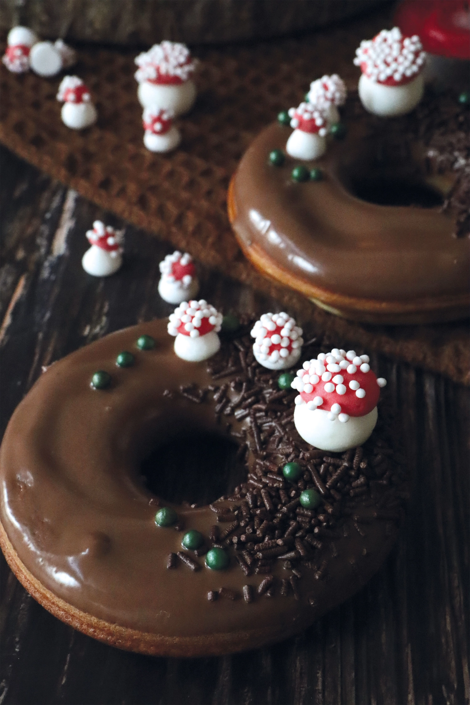 Zuckerstreusel Pilze klein