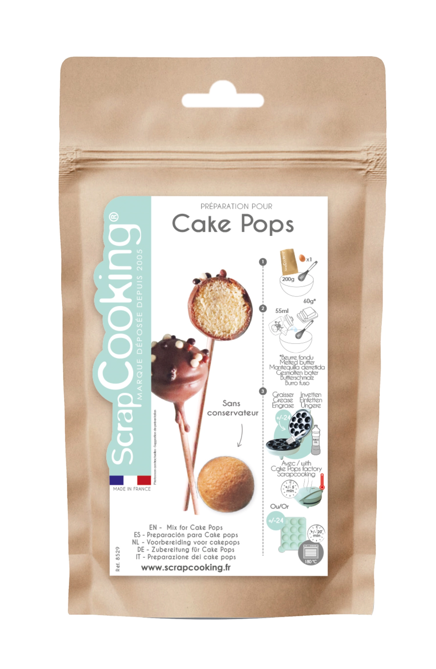 Mélange prêt pour cake pops