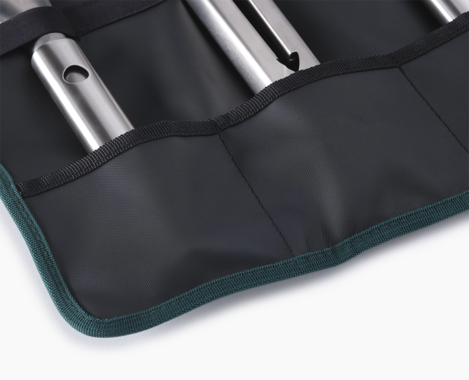 4er Set GrillOut BBQ-Utensilien Set mit Etui