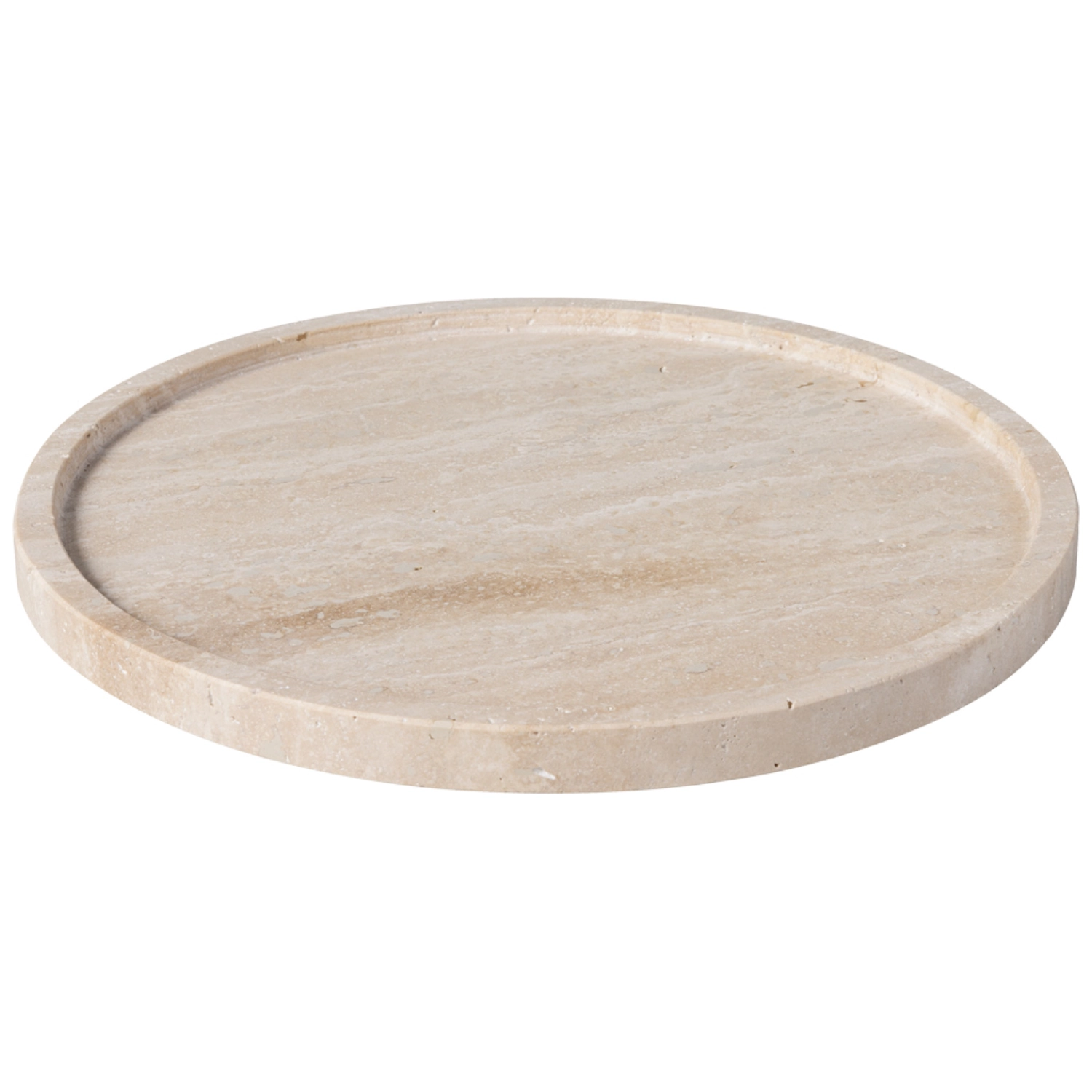 Manufacture Travertine Assiette de service