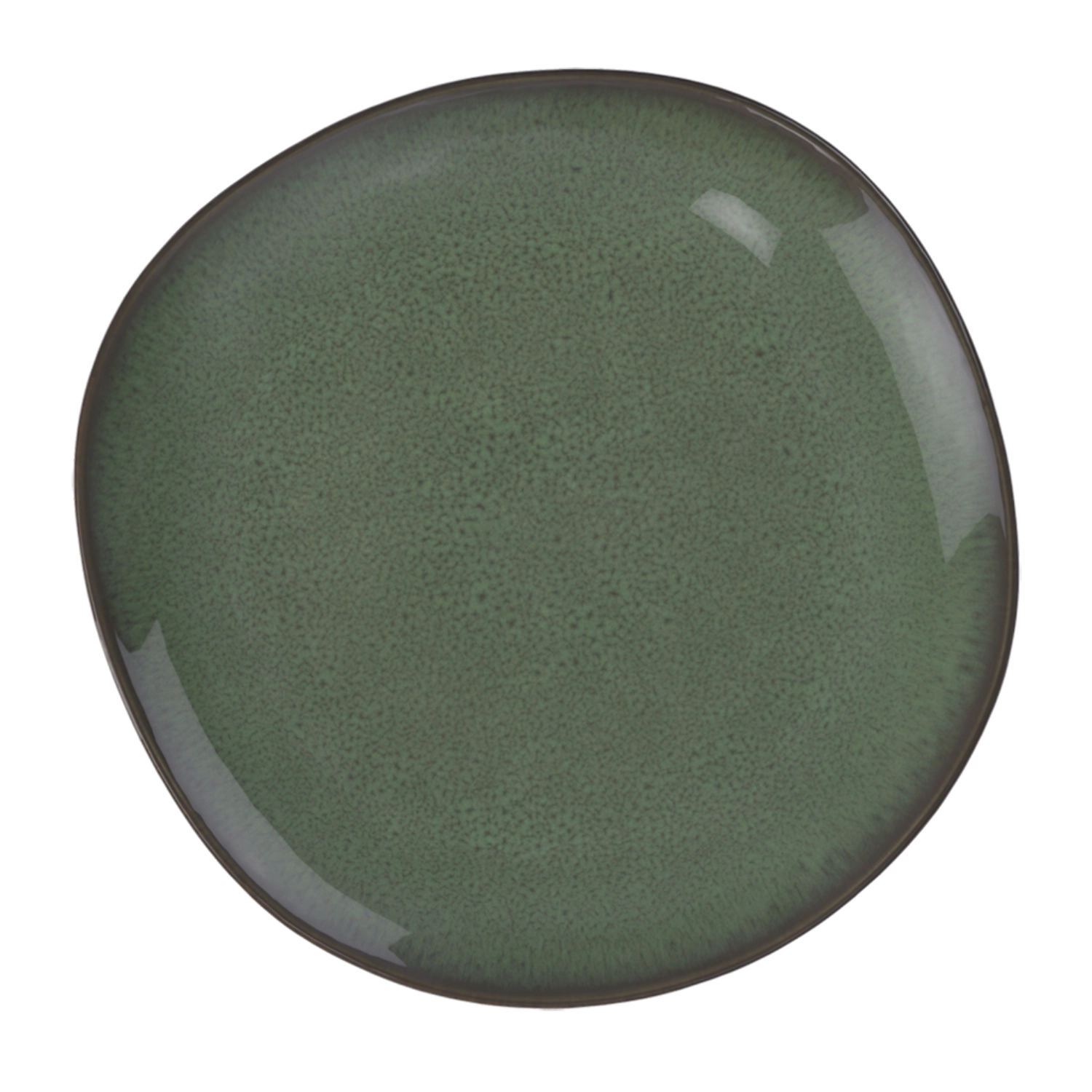 Lave vert Assiette plate