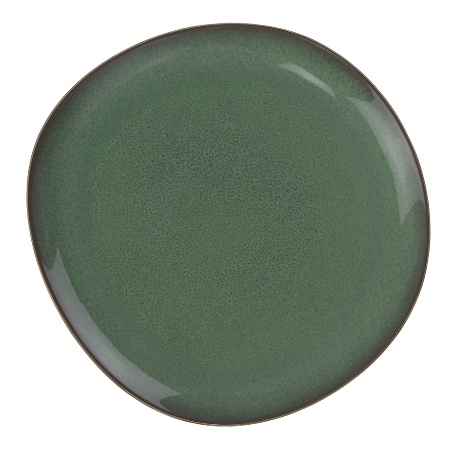 Lave vert Servierplatte