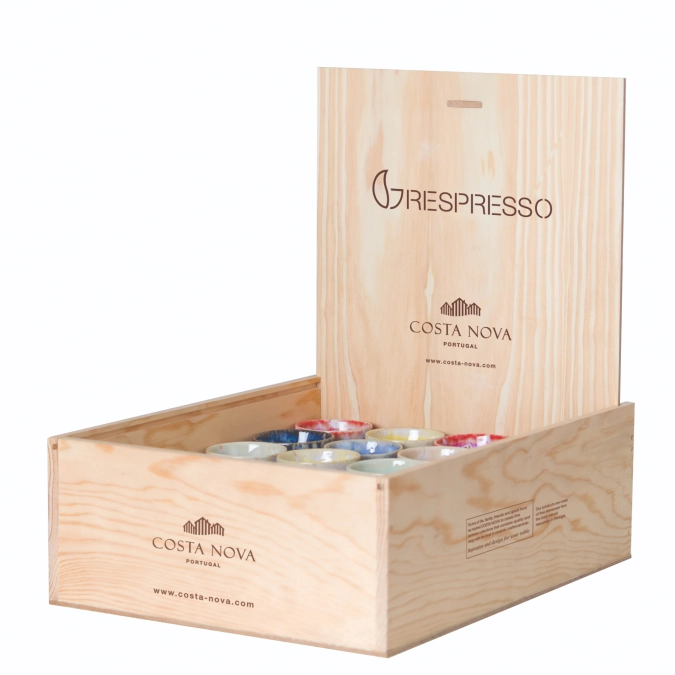 Set de 40 Grespresso boîte cadeau tasse à espresso