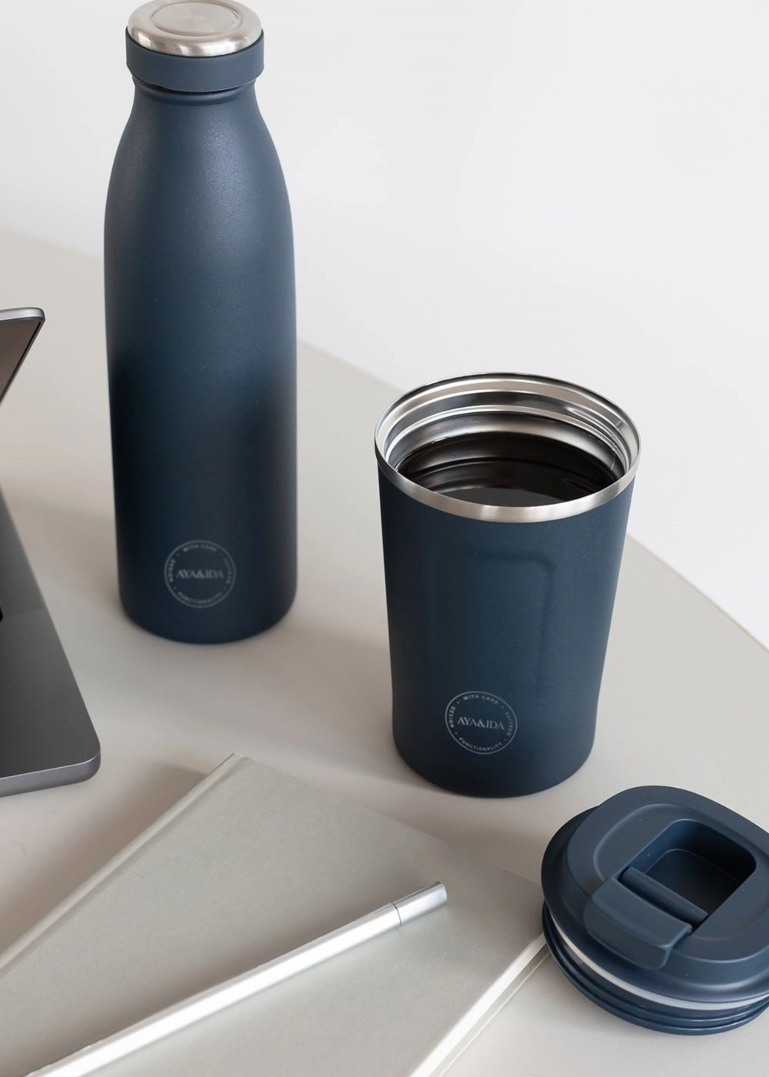 CUP2GO Becher 380ml Navy Blue