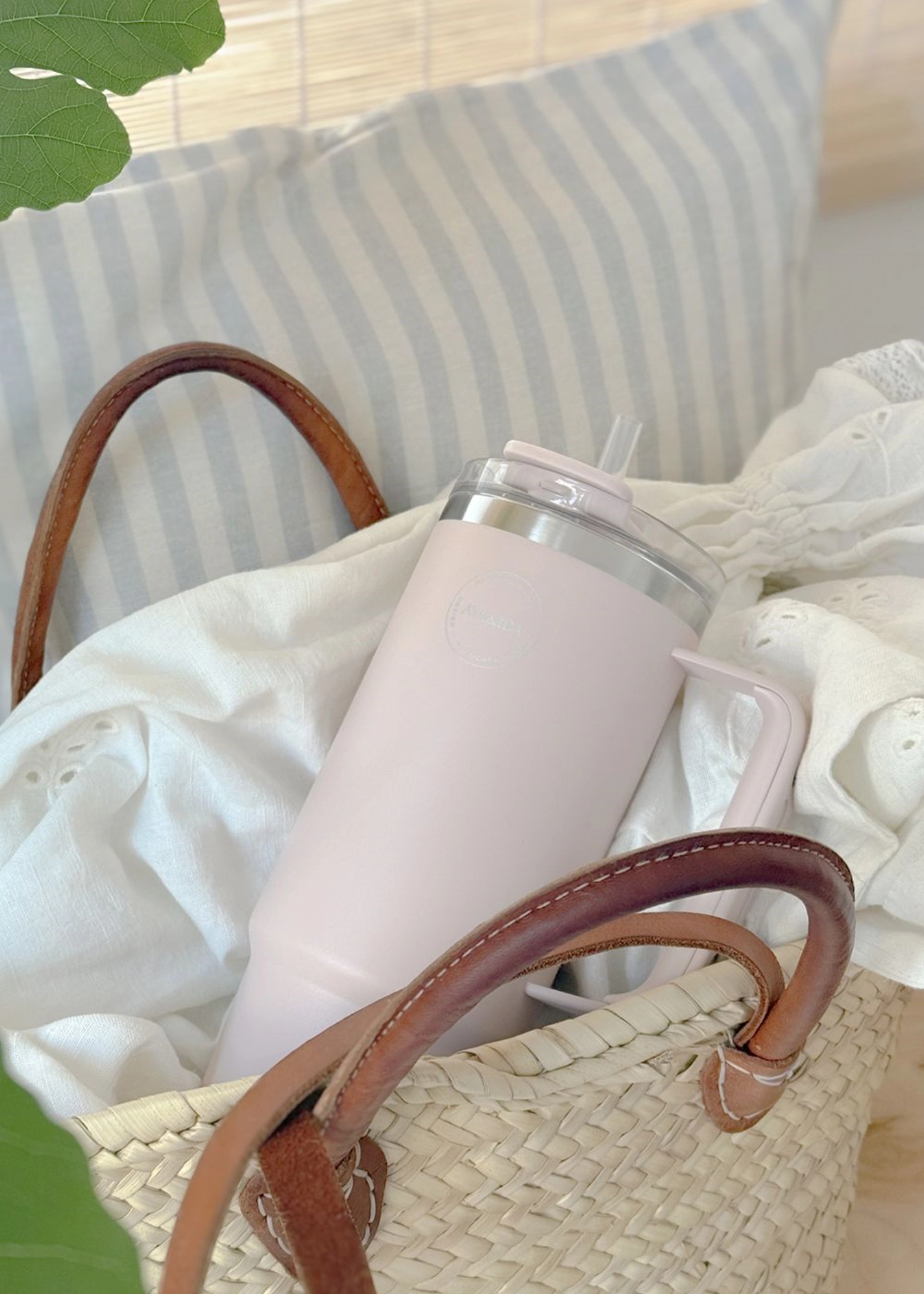 Gobelet thermique 885ml Soft Rose