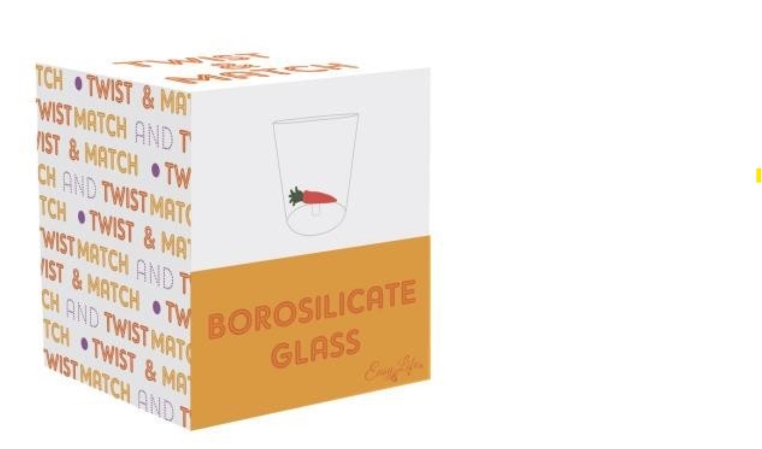 Twist & Match Glas aus Borosilikat