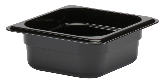 GN-Behälter GN 1/6-65mm PC Schwarz