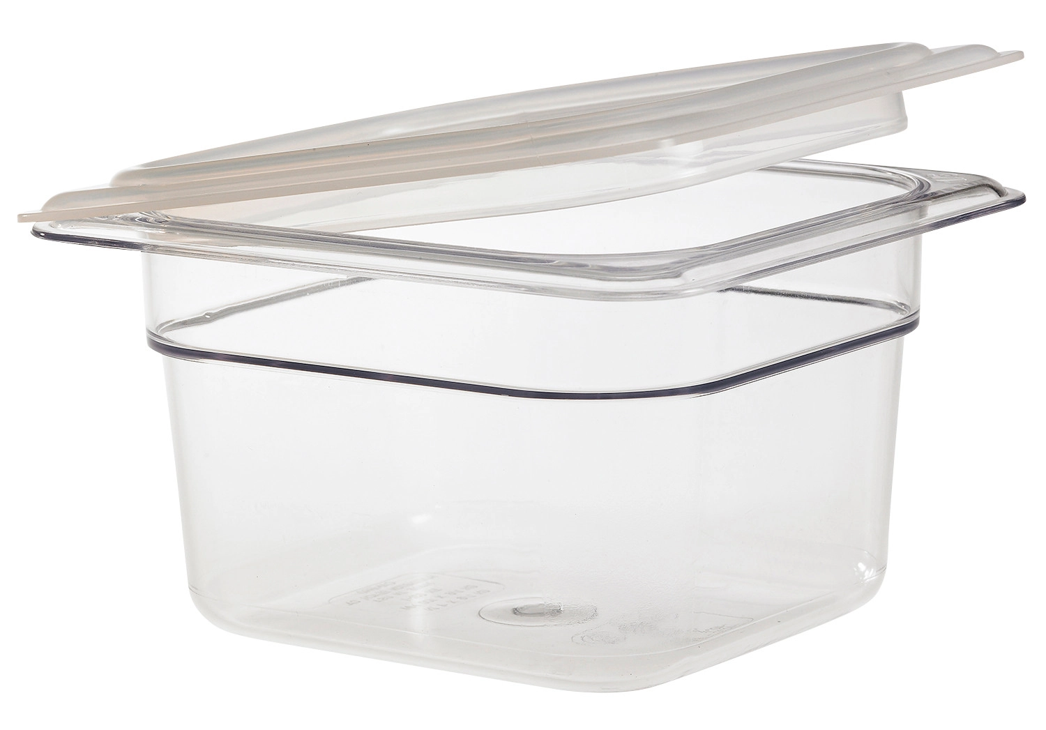 Bac GN 1/6-100mm PC Transparent