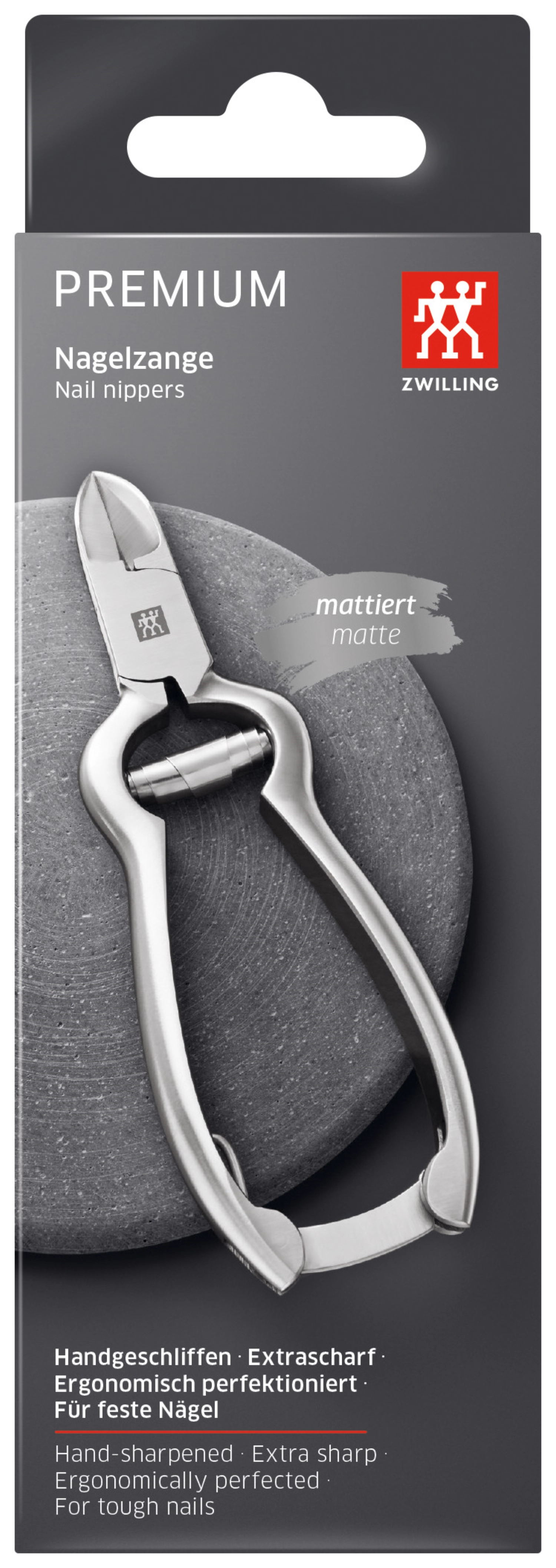 Pince à ongles avec ressort