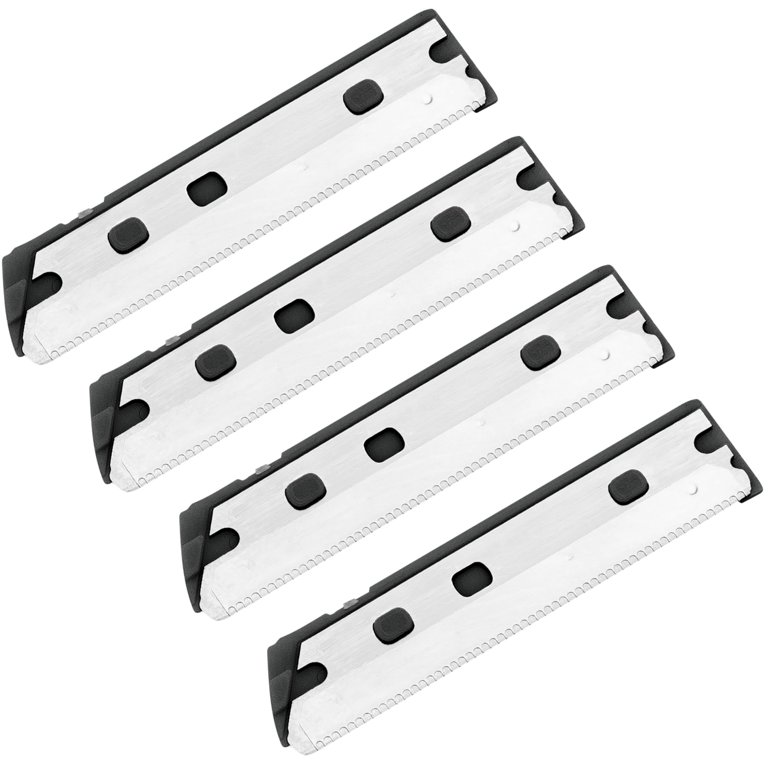 4er Set Ersatzklingen Gesichtshaar-Rasierer