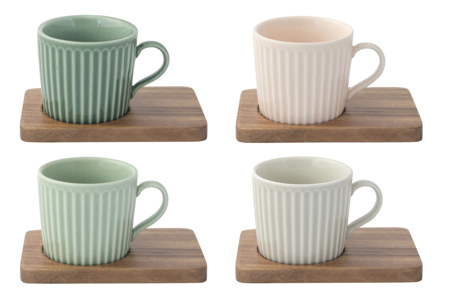 4er Set Take a Break Espressotasse