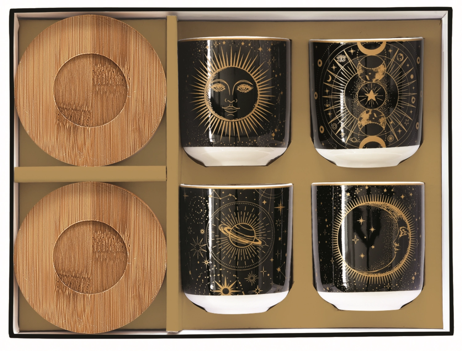 Set de 4 Celestial tasses à espresso