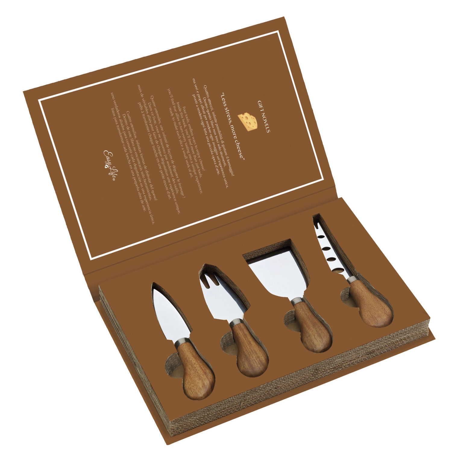 Coffret cadeau Less stress more Cheese
