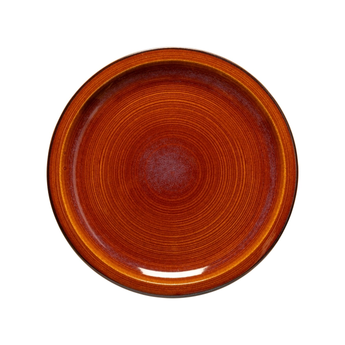 Poterie assiette plate