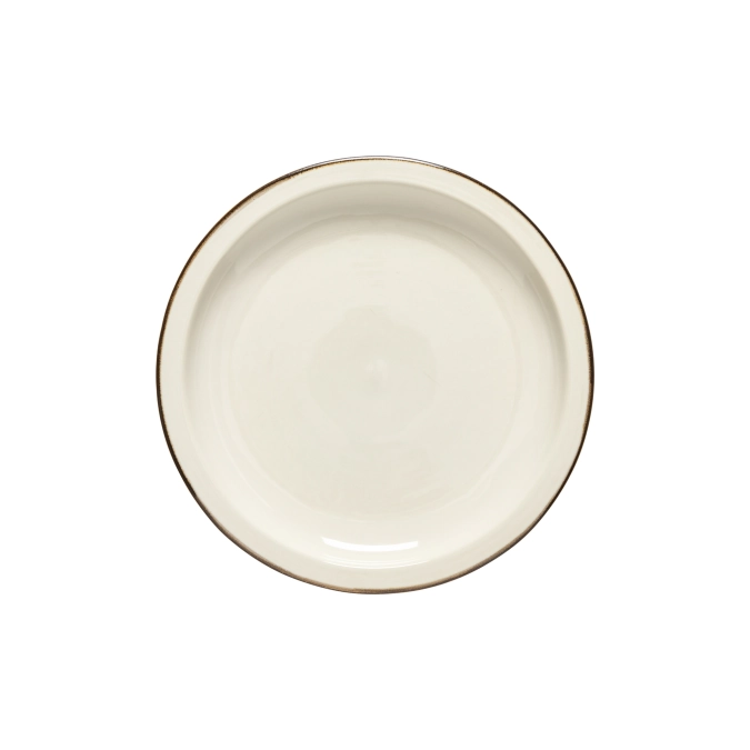 Poterie assiette plate