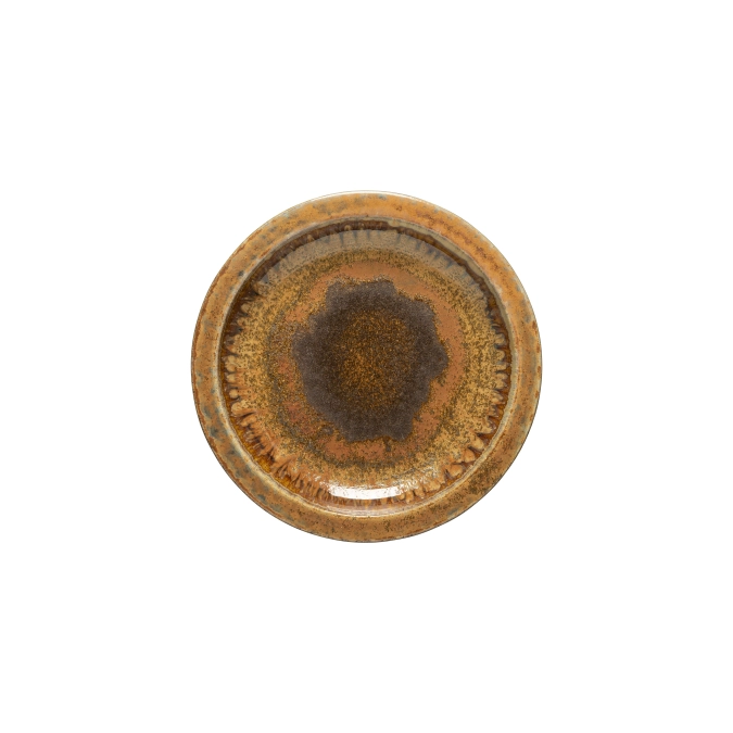 Poterie assiette plate