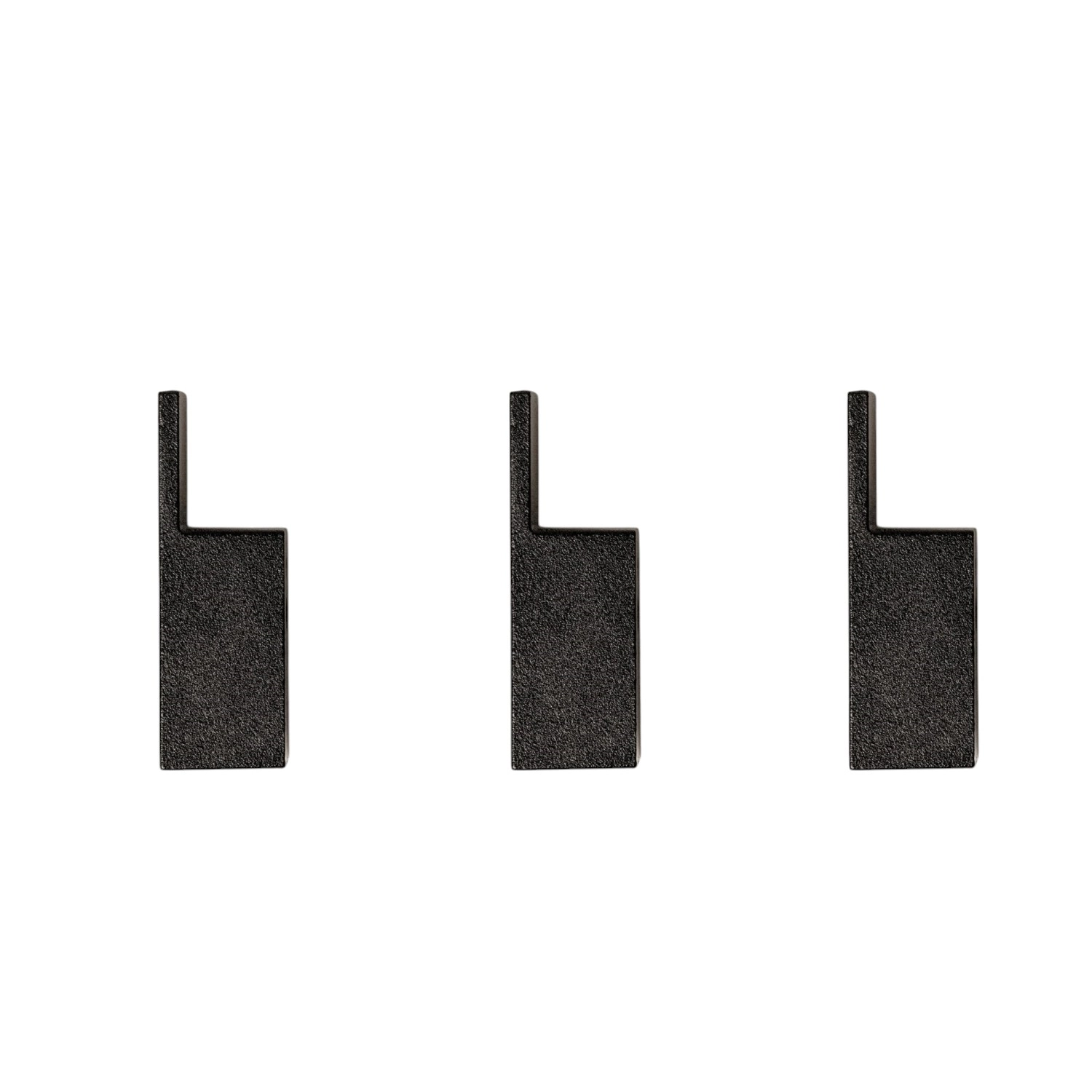 3er Set Handtuchhalter Klebehaken