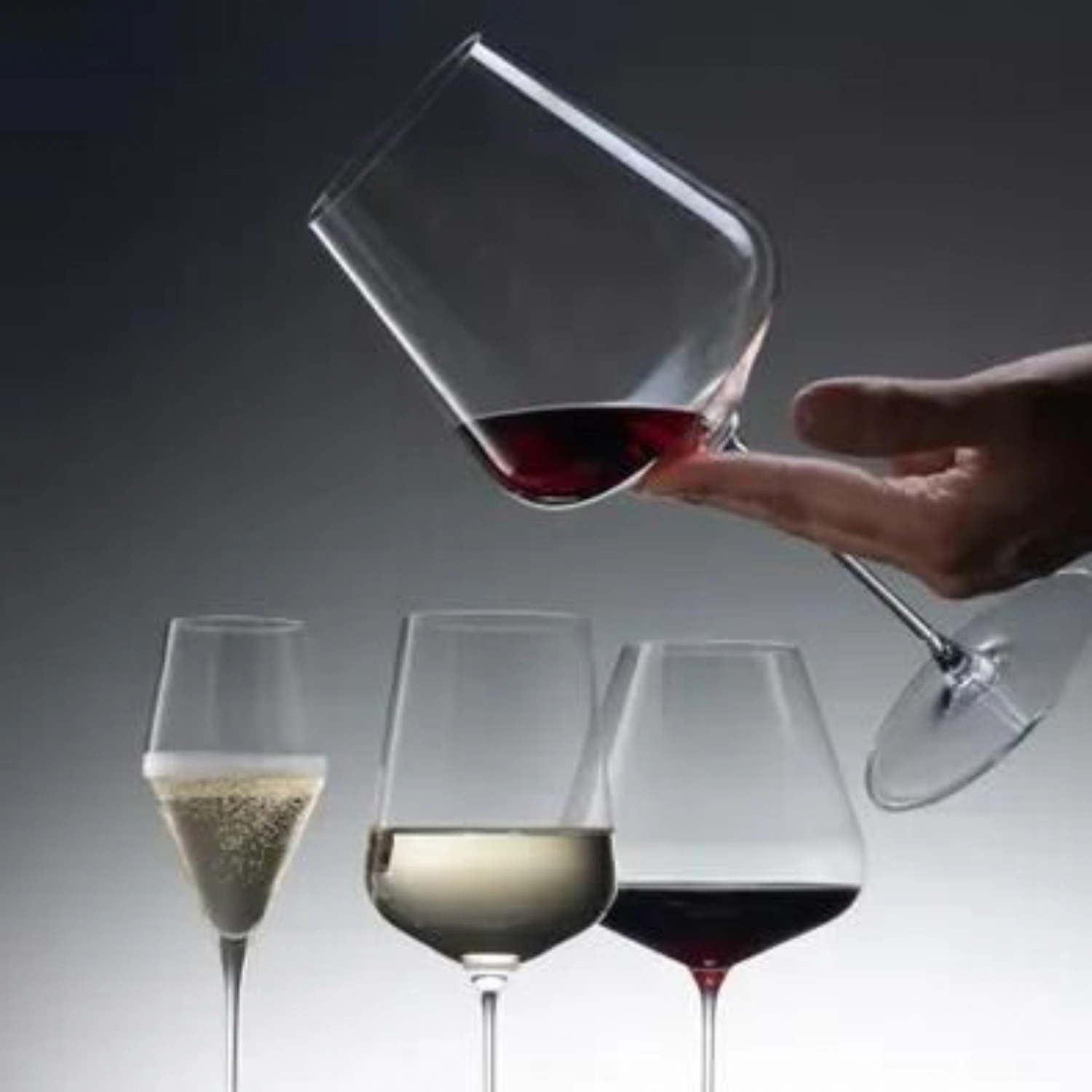 4er Set Definition Bordeauxkelch